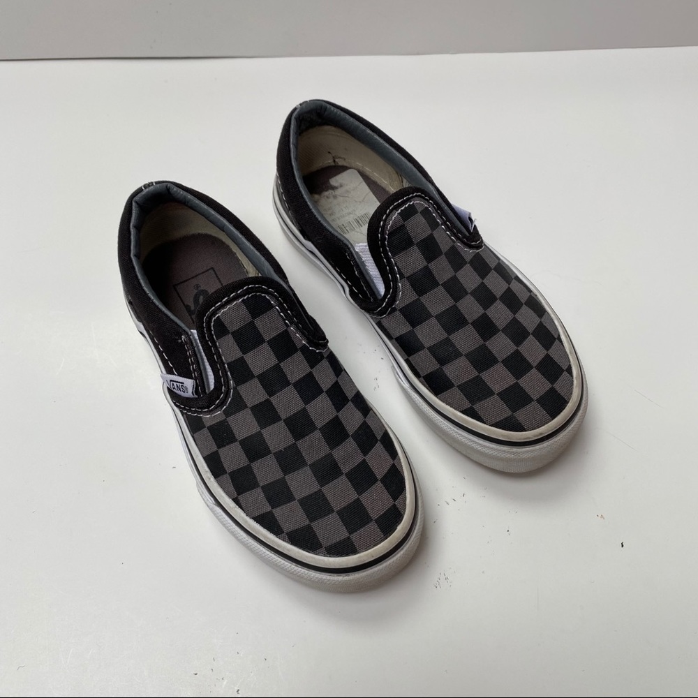 Vans Checkerboard Slip On Kids US10.5